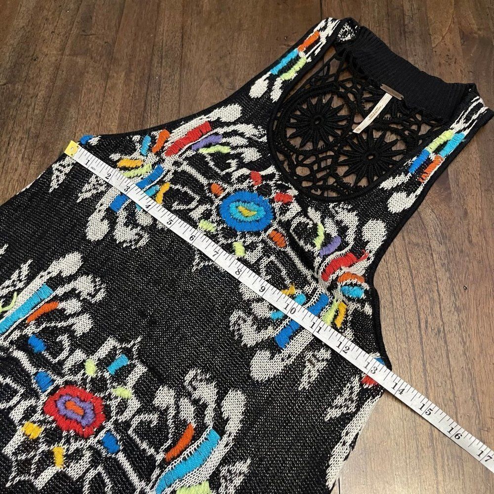 Free People Flower Power Tunic Black - Picture 8 of 10